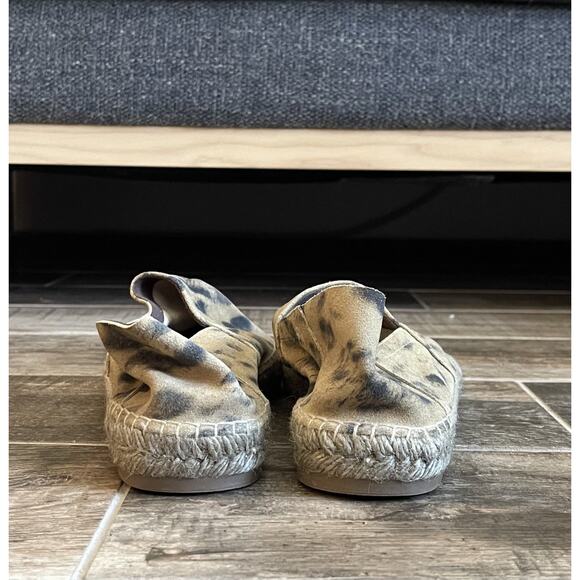 $999 NEW Tom Ford Suede Espadrilles Cheetah Print Slip On Slippers Size 8 D main image 6